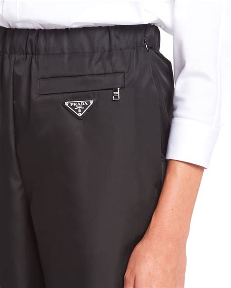 prada re nylon pants|re nylon gabardine.